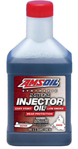 AMSOIL® Synthetic 2-Stroke Injector Oil Bottle