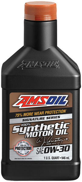 AMSOIL® 0W-30 Signature Series Oil Bottle