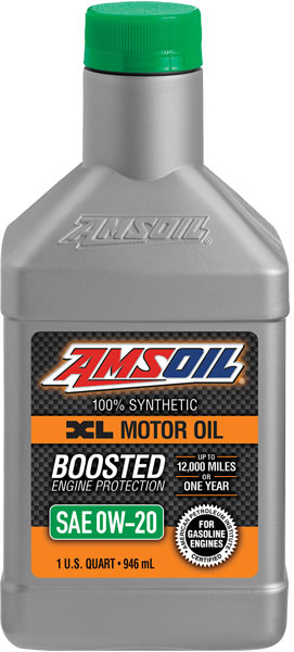 AMSOIL® 0W-20 XL Motor Oil Bottle