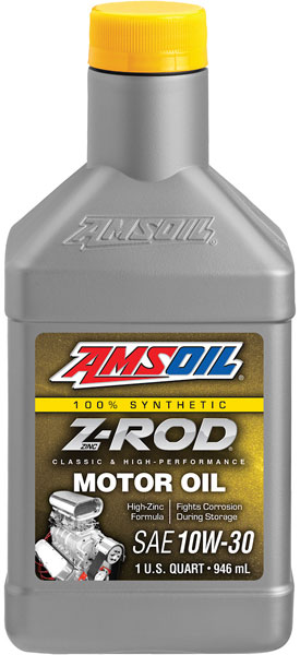 AMSOIL® 10W-30 Z-ROD® Motor Oil Bottle