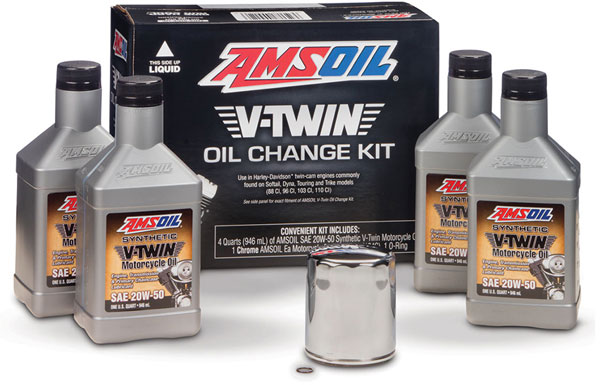 AMSOIL® V-Twin Oil Change Kit (HDCK)
