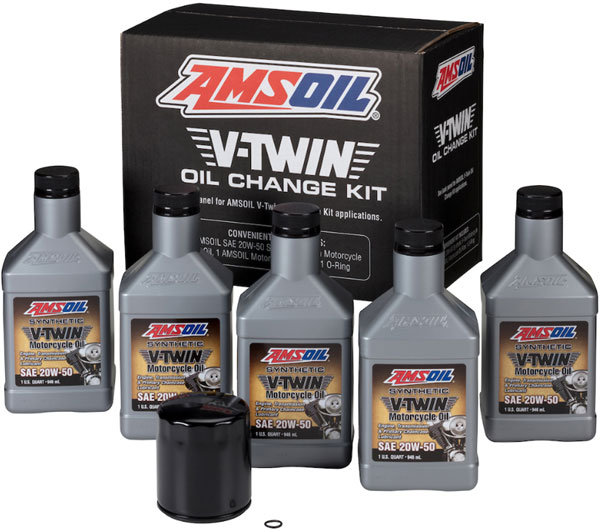AMSOIL® V-Twin Oil Change Kit (HDMB)